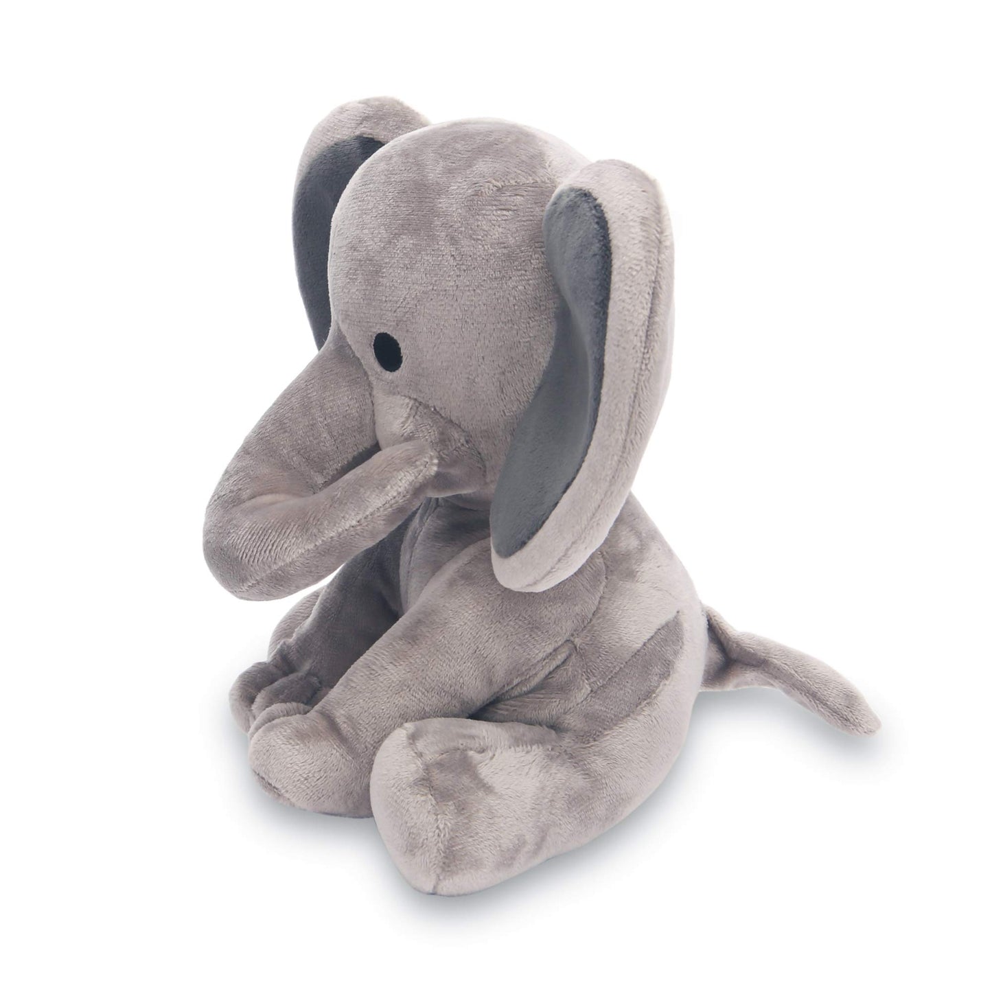 Bedtime Originals Choo Choo Express Plush Elephant - Humphrey, Grey, Polyester, 1 Count, Model 230043E