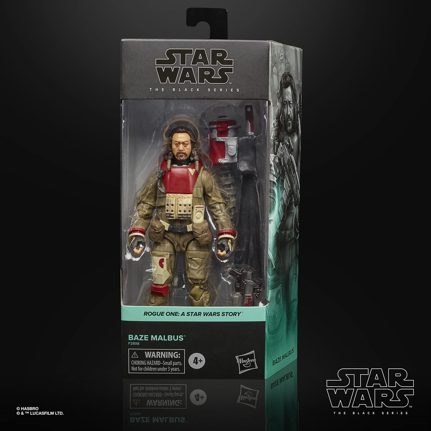 Star Wars The Black Series Baze Malbus 6-Inch-Scale Rogue One: A Story Collectible Action Figure, Toys For Kids Ages 4 And Up