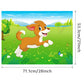 Morcheiong Pin The Tail On The Dog Birthday Party Game With 48Pcs Bones, Give The Puppy Dog A Bone Game For Kids Dog Birthday Party Supplies Decorations