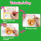 28 Pack Valentines Day Greeting Cards With Toys For Kids, Mini Fingerboard Valentine School Classroom Exchange Prizes For Studen