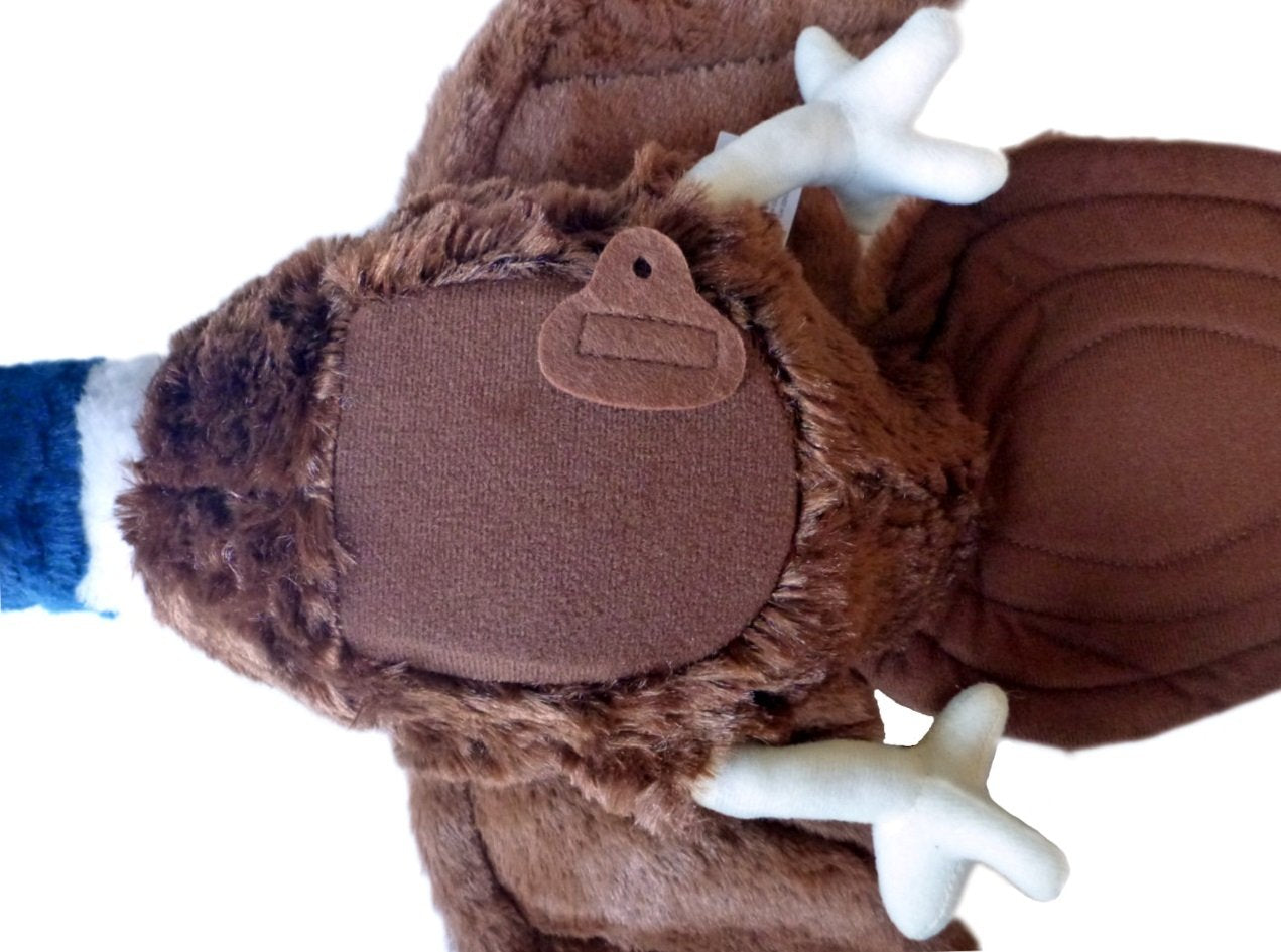 Adore Plush Company 25" Finn The Pheasant Stuffed Animal Wall Mount - Brown Plush