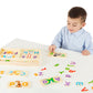 Melissa & Doug Abc Picture Boards - Educational Toy With 13 Double-Sided Wooden Boards And 52 Letters , White