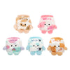 BumBumz MooBumz Plush 5-Pack - 4.5-inch Palmer Peach Milk, Charlotte Cereal Milk, Oakley Oat Milk, Maximus Milk, Sylvia Sakura Milk