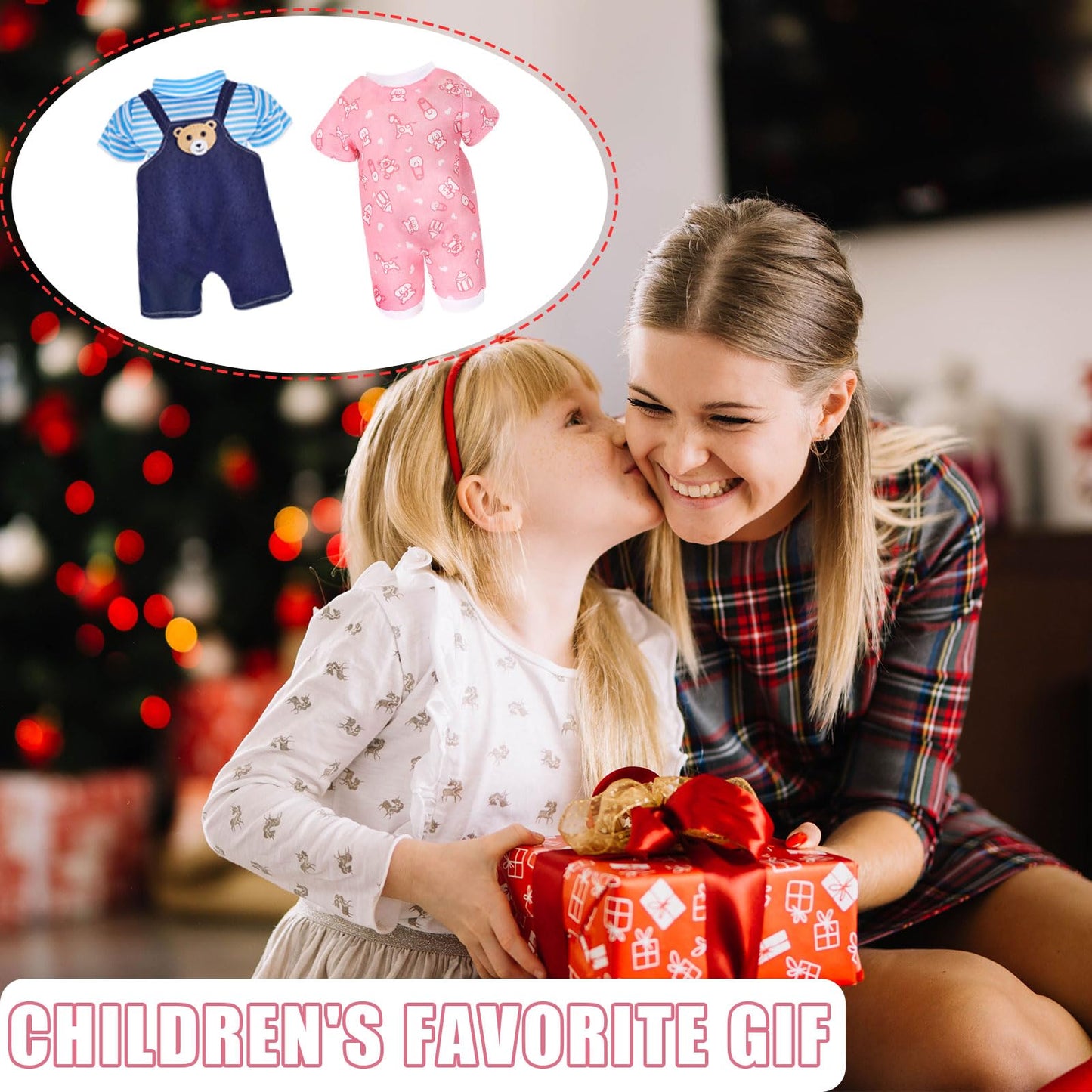 Alive Doll Clothes And Accessories - Baby Doll Dresses Fit For 10 11 12 Inch Girl Dolls, 6 Sets Doll Outfits Include Doll Dresses, Pajamas, One-Piece Suit, Jumpsuits, For Girls Gifts Christmas