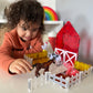 Magna-Tiles Farm Animals 25-Piece Magnetic Construction Set, The Original Magnetic Building Brand