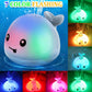 Toddla Whale Bath Toy Sprinkler - Bath Toys For Toddlers 1-3 - Light Up Water Whale Bath Toy - Bathtub Toys For Infants 6-12 Mon