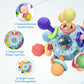 Accevo Baby Teething Toys Silicone Baby Teether Toys For 6-12 Months Chew Toys For Sucking Needs, Baby Teether For Soothing Sore