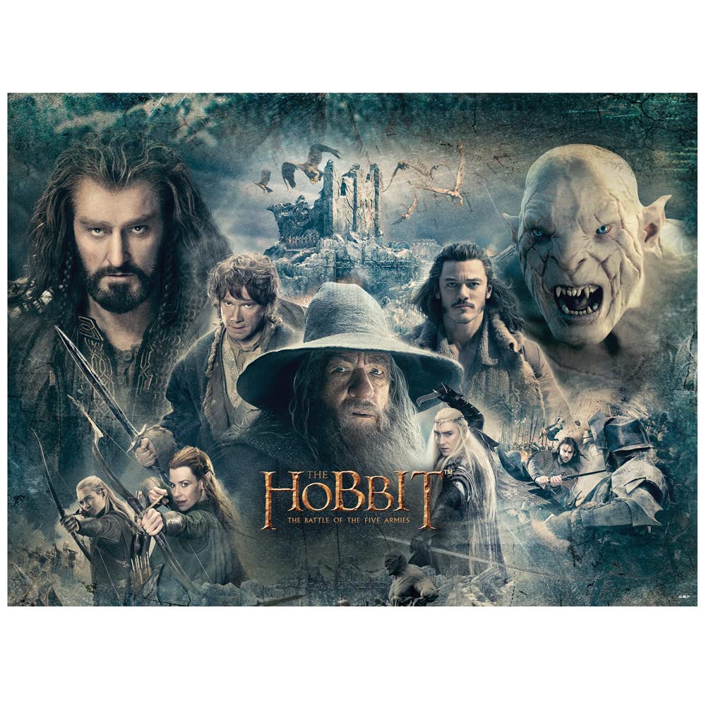 The Hobbit Epic 500 Piece Jigsaw Puzzle For Adults, 16' L X 21.5' W