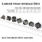 Dnd Metal Dice - Cracked Distressed Gray Metal Dice - Polyhedral Dice Set For Rpg D&D Mtg Pathfinder And More - Beautifully Deta
