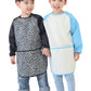Plie Waterproof Kids Art Smocks 37 Colors (Age 1-10, S-Xxl Size), Black Leopard (32-Xxl)