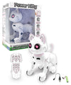 Lexibook - Power Kitty® - Remote Control Robot Cat, Programmable Smart Robot, Light, Sound, White/Pink - Kitty01