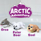 Tub Works® Wind Up Swimming Baby & Toddler Bath Toys, Arctic 3 Pack | Wind Arms & Watch Them Swim! | Interactive Baby Bath Toys | Ideal Bathtub Toys, Baby & Toddler Pool Toys Or Water Table Toys