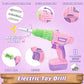 WishaLife Kids Tool Set for Girls - Toddler Tool Set with Toy Chainsaw, Drill, Pretend Play Construction Tools Toy Gift for Kids