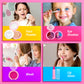 ULOVEME Kids Makeup Sets for Girls 5-8 - Real, Non Toxic, Washable Make Up Toy - Umicorn Toys Gift for Girls Birthday (Pink Umic