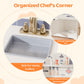 Joymor Kids Wooden Play Kitchen Sets, New Modern Children'S Wooden Toy Kitchen W/Refrigerators & Ample Play Kitchen Accessories,