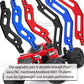 RCarmumb RC Upgrades Part for 1/10 Big Rock 3S BLX,Granite/Senton 3S BLX(Mega550),1/8 Typhon 3S BLX(Mega550), Alloy Front Rear S