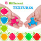 Toddler Textured Suction Cup Toys, 40 Pcs Kids Bath Toys Ages 4-8, Sensory Sucker Toy For Baby Age 3, Travel Window Shower Bathtub Toy, Montessori Stress Release Ideal Gifts For Boys Girls