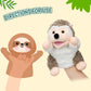 Easfan Hedgehog Hand Puppet With Movable Mouth Interactive Storytelling Cute Soft Plush Toy Creativity And Imagination Easter Ch