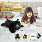 Meowtastic Black Cat Weighted Stuffed Animals - 22 Inch 4.5 Pounds Weighted Plush Kitten Stuffed Animal - Big Stuffed Cat Weighted Plush Pillow - Cute Plush Toys Gifts For Kids & Adults (22' 4.5 Lbs)