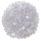 Feleph Clear 2x2 Bricks Set - 400 Pieces Classic Building Blocks Compatible with Major Brands, Ideal for Creative Play