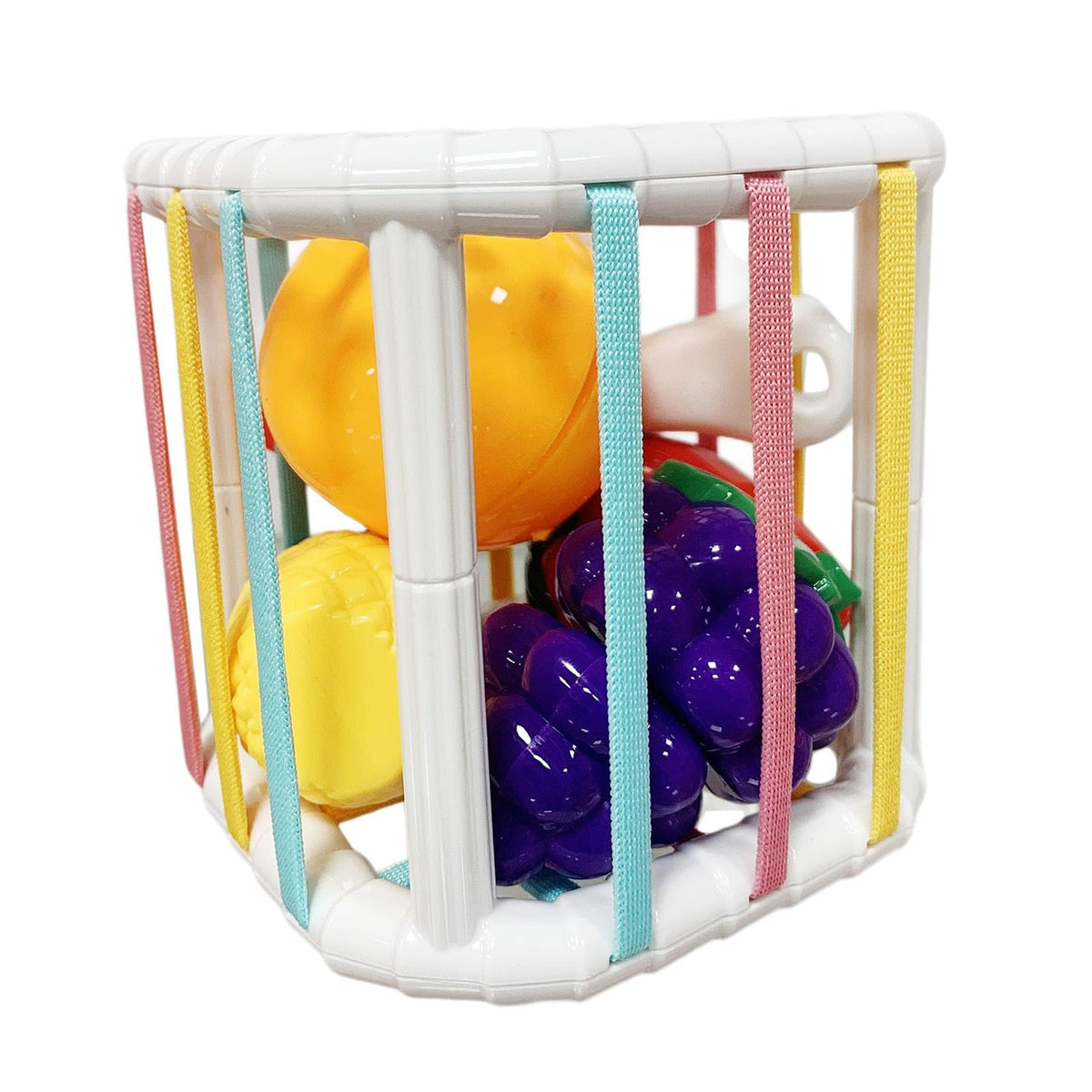 Atorse Shape Sorter Baby Toy Educational Toy Sensory Bin For Toddlers Children Baby Fruit