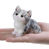 Nansike Taba Squishy Cat Kit,Cute Squishy Toys,Bag Charms,Suitable For Cat Memorial Gifts For Women (Silicone Slow Rebound Feel)
