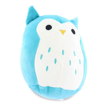 Squishmallow Plush Winston Owl Stuffed Toy - 7.5 Inch, Blue, Polypropylene