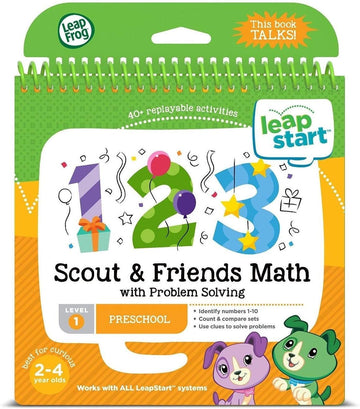Leapfrog Leapstart Preschool Activity Book: Scout And Friends Math And Problem Solving