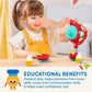Battat - Pretend Play Tea Set - Singing Teapot - Musical Toddler Toys - Toy Tea Cups & Saucers - 3 Years + - Musical Tea Set