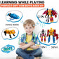 Wenbeier Animals 5-In-1 Combined Large Robot Toys Take Apart Toys -5 Action Figures Including Lion Dragon Whale Phoenix Bear Combine Into A Robot Deformation Toys Or Kids Ages 6 7 8 9 10(10“)