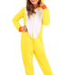 Kids Yellow Duck Onesie Costume Boys And Girls Duck Costume Halloween Easter Roleplaying Outfit X-Large