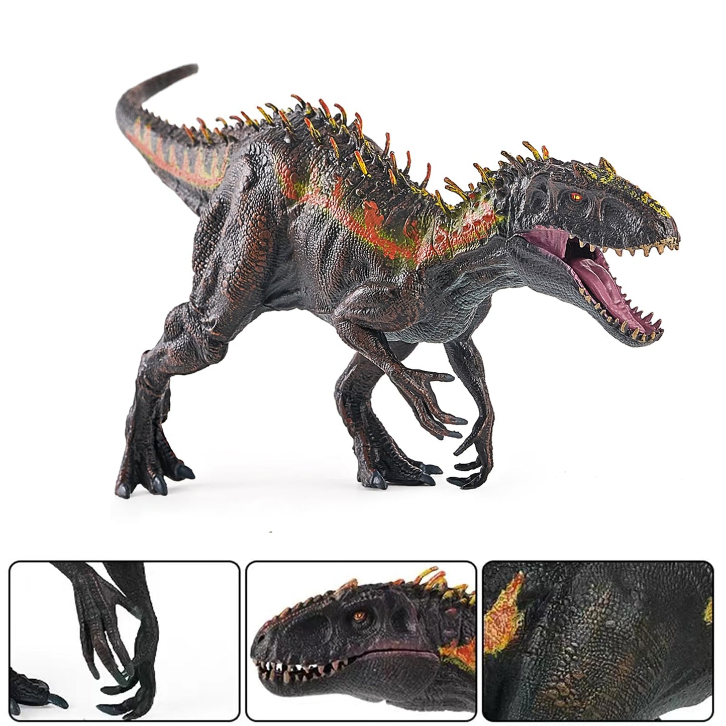 Jr Park Large Realistic Tyrannosaurus Rex Toy, 15.7 Inch T-Rex Dinosaur Colletion, Kids' Play Dinosaur & Prehistoric Creature Fi