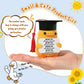 Mbl 2025 Graduation Gifts For Him Her - Funny Handmade Knitted Crochet Duck For Kindergarten Preschool Grade Pre K Prek Middle H