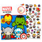 Marvel Super Hero Temporary Tattoos Set - 150 Avengers & Ninja Turtles Tattoos with Reward Stickers - Fun Party Favors