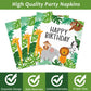 96Pcs Jungle Birthday Party Plates And Napkins Safari Animals Birthday Party Decorations For 24 Guests Jungle Theme Birthday Party Tableware Set Serves Wild Animals Gold Safari Zoo Birthday Supplies