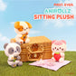 Anirollz Stuffed Animal Plush Toy – 6' Small Sitting Plush Doll Soft, Squishy, Warm, Cute, Comfort, Safe Birthday Kitty Cat Character With Strawberry Kittiroll