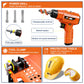 Kids Tool Bench -Toy Workbench with Electric Drill Toy Tool Accessories and Construction Vest 91pcs Toddler Tool Bench,Pretend P