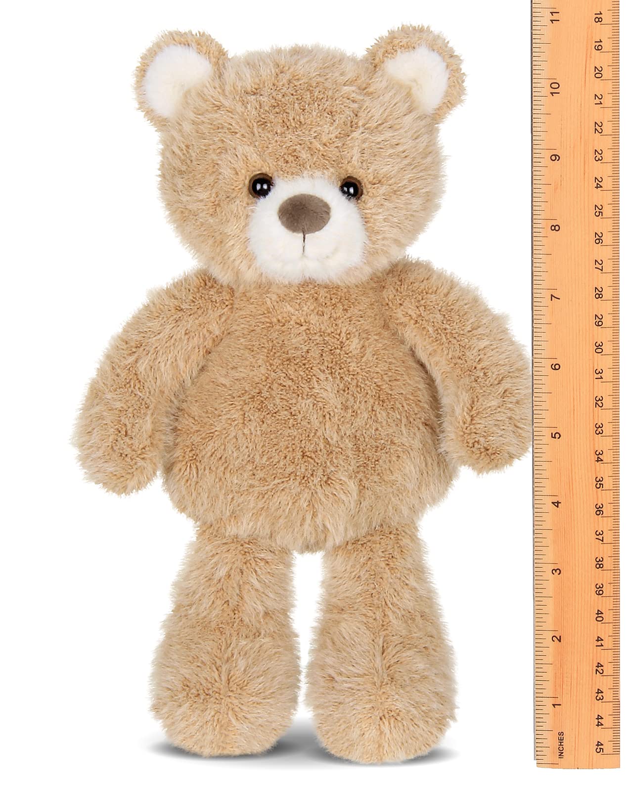 Bearington Collection Buster Brown Plush Teddy Bear Stuffed Animal, 11 Inch