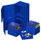 Ultimate Guard Twin Flip'N'Tray 266+, Deck Case For 266 Double-Sleeved Tcg Cards + Dice Tray, Blue, Independent Magnetic Closure