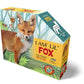Madd Capp Puzzles Jr. - I Am Lil    Fox - 100 Pieces - Animal Shaped Jigsaw Puzzle