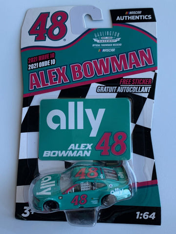 Nascar Authentics Alex Bowman #48, 2021 Wave 10