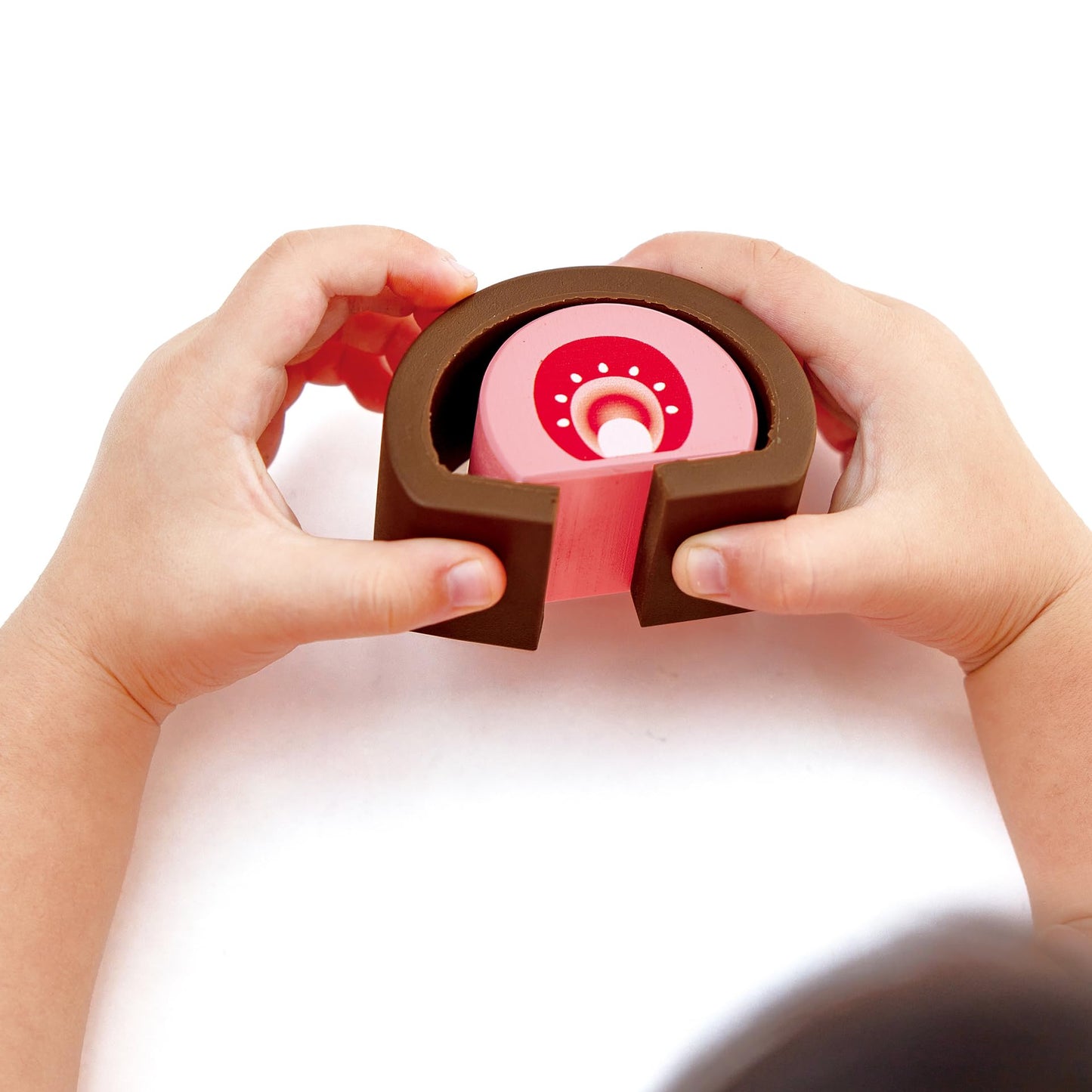 Hape Strawberry Dessert Set | Pretend Play Toy Food Playset For Kids, For Children Ages 3+ Years