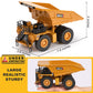 1/40 Scale Diecast Heavy Metal Dump Truck, Metal Construction Vehicles Trucks Toys for Boys Kids