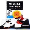 Beiens Soft Baby Books, High Contrast Black And White Books Nontoxic Fabric Touch And Feel Crinkle Cloth Books Early Educational Stimulation Toys For Infants Toddlers, Baby Girl & Baby Boy Gift Animal