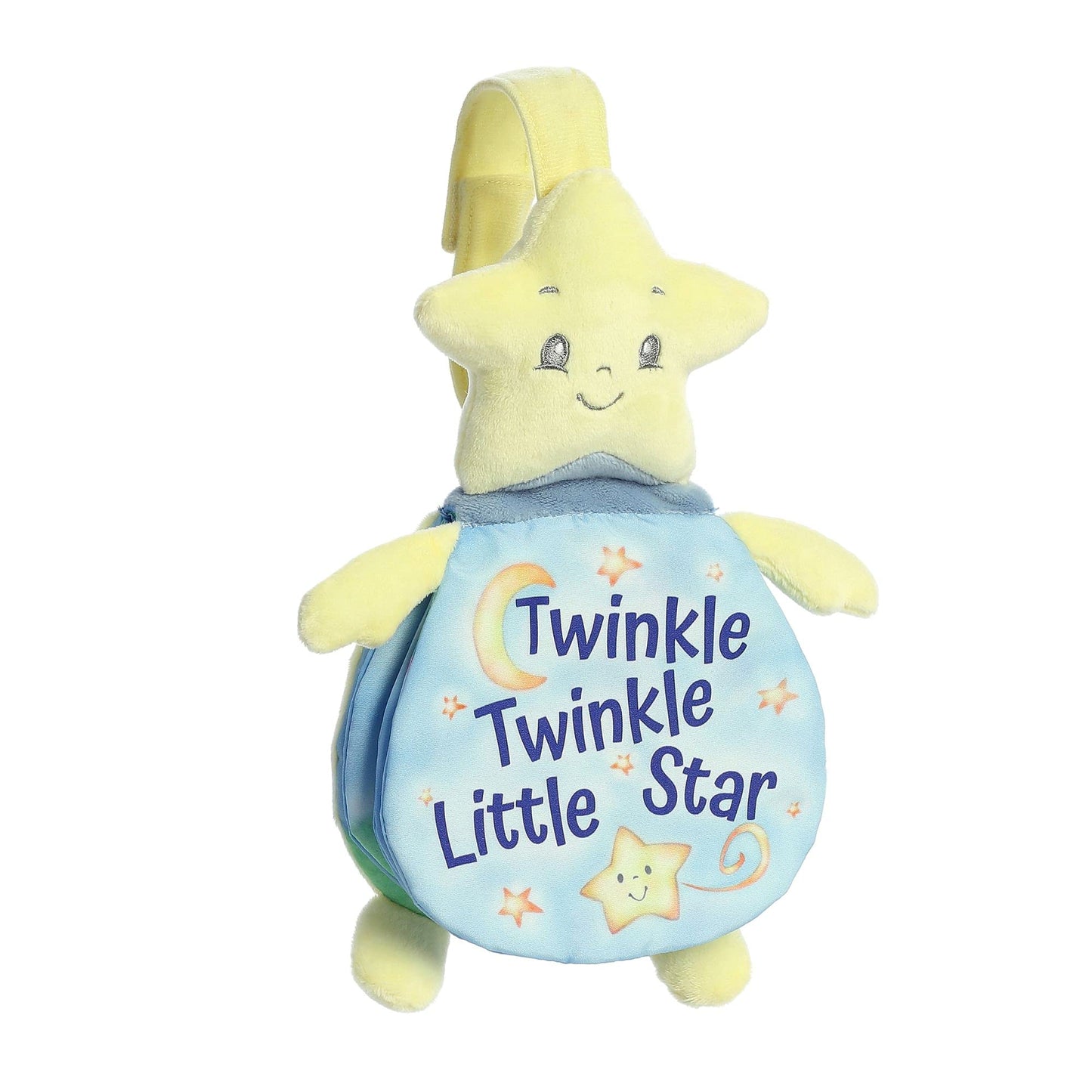Ebba Aurora Educational Story Pals Twinkle Twinkle Little Star Baby Stuffed Animal - Bedtime Soft Book - Sensory Development - Y