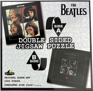The Beatles - Let It Be Double Sided Album Art Jigsaw Puzzle