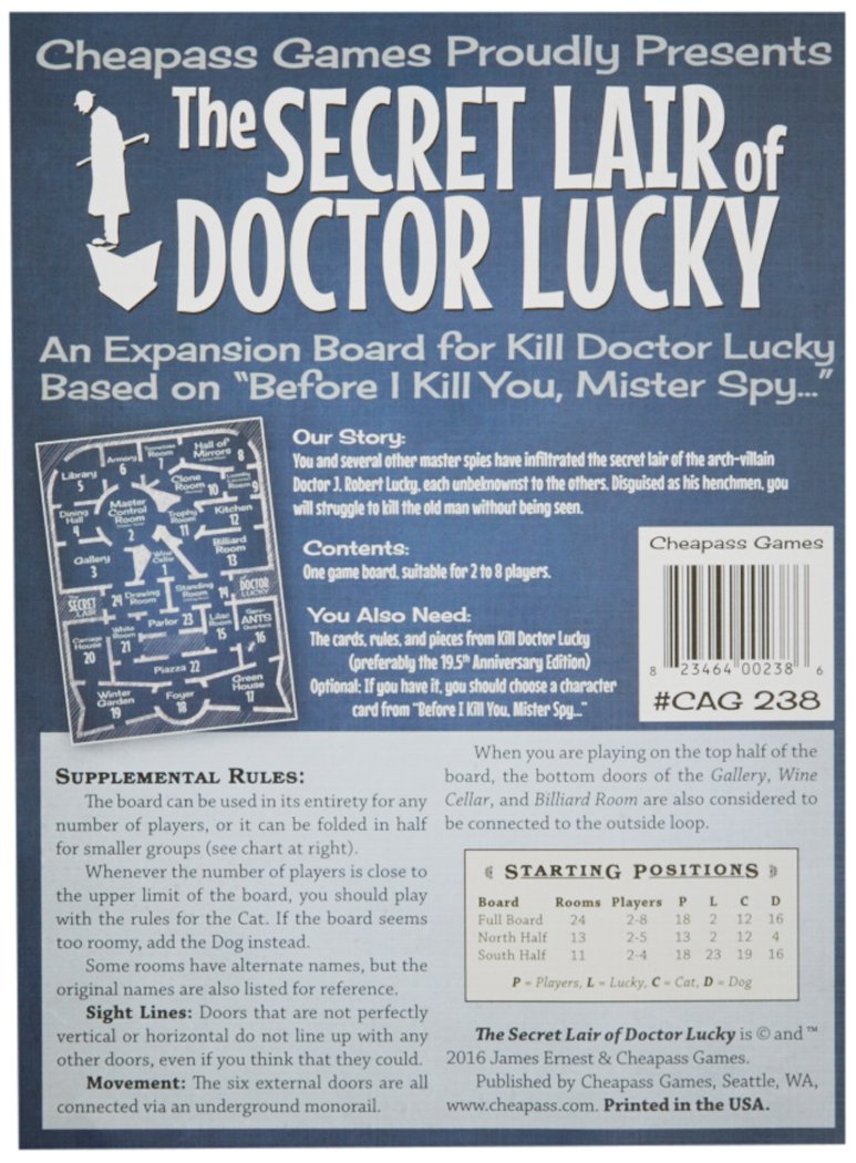 Doctor Lucky: Secret Lair