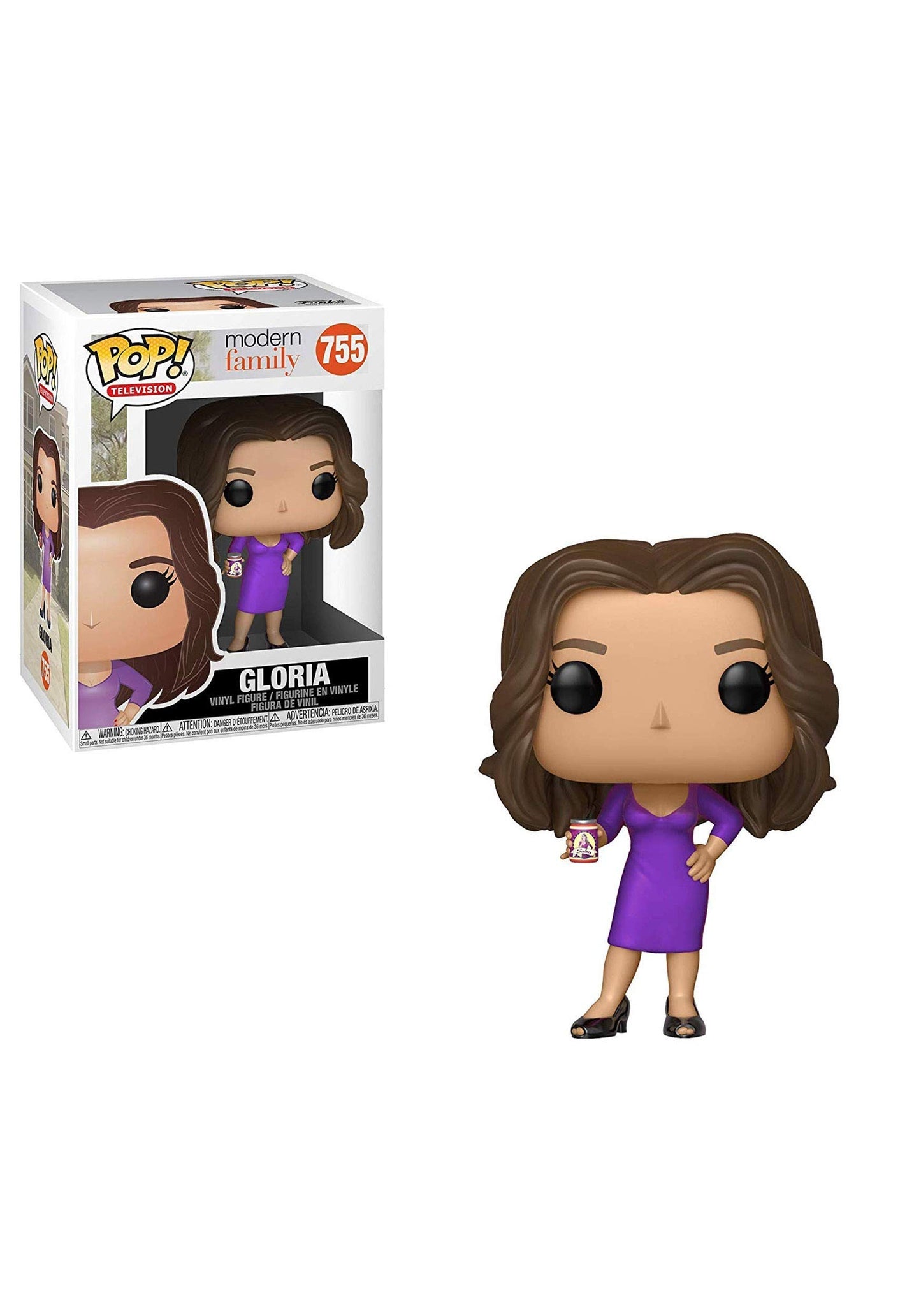Funko Pop! Tv: Modern Family - Gloria (Styles May Vary) Toy, Multicolor