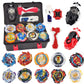 Mustybelt Bey Battling Top Burst Gyros Toy Set Toy Gift For Children Boys Ages 6 8 10 12+ Combat Battling Game 10 Burst Spinning