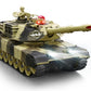 Remote Control Tank For Boys - Kids Simulated Army Tank Toy, 1:28 Scale 8 Channels Rc Tanks With Toy Soldiers, 2 Batteries, Rota